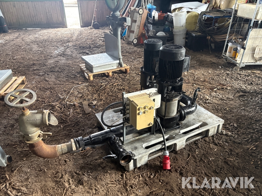 Bevattningspump 2 st Grundfors CR30-30