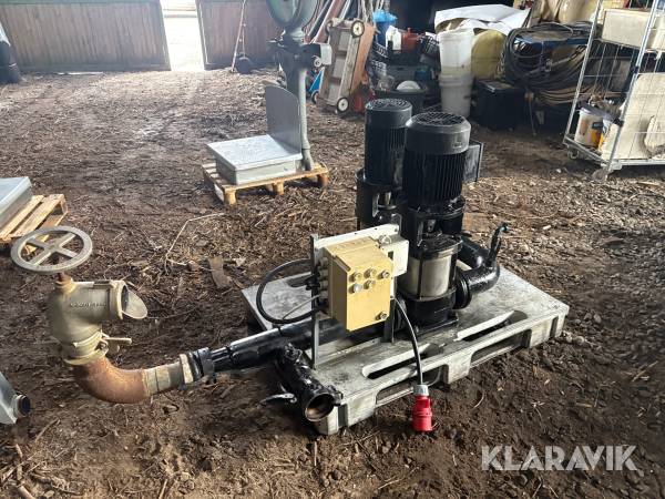Bevattningspump 2 st Grundfors CR30-30