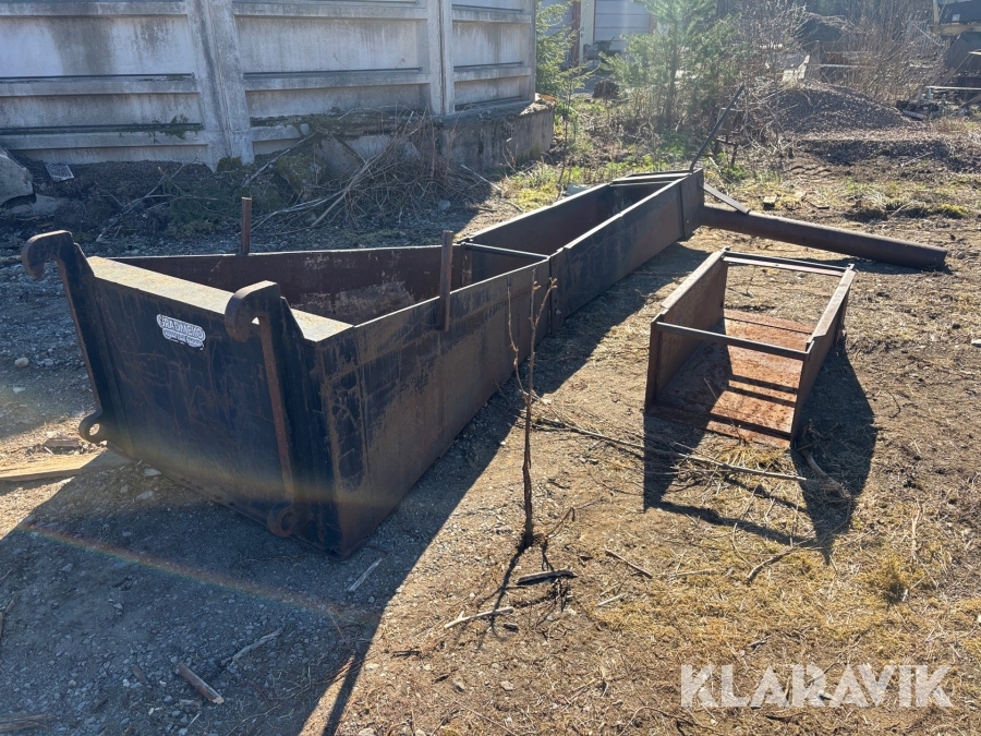 Återfyllnadsskopa Stora BM för gjutning