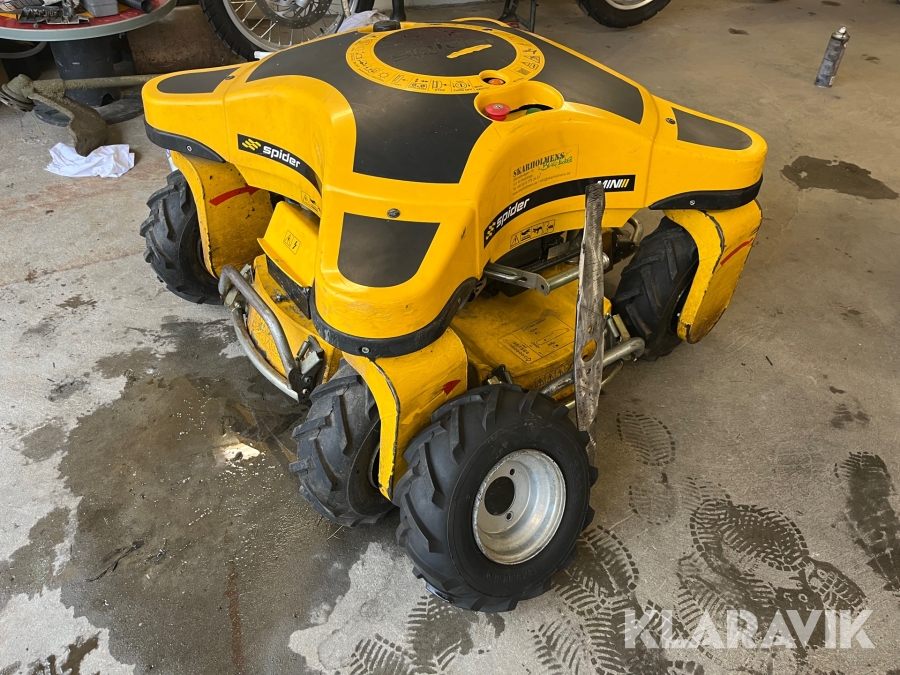 Robotgräsklippare Spider Mini II, Nacka, Klaravik auktioner