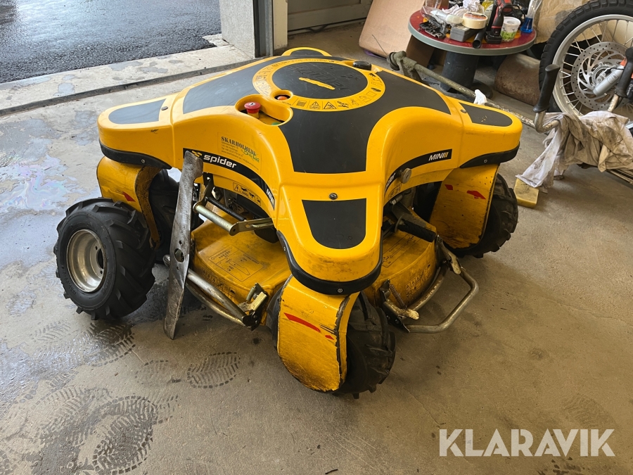 Robotgräsklippare Spider Mini II, Nacka, Klaravik auktioner