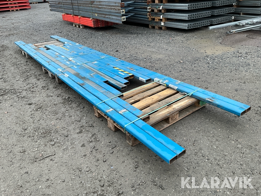 Fyrkantsrör 12st 2,6-6meter