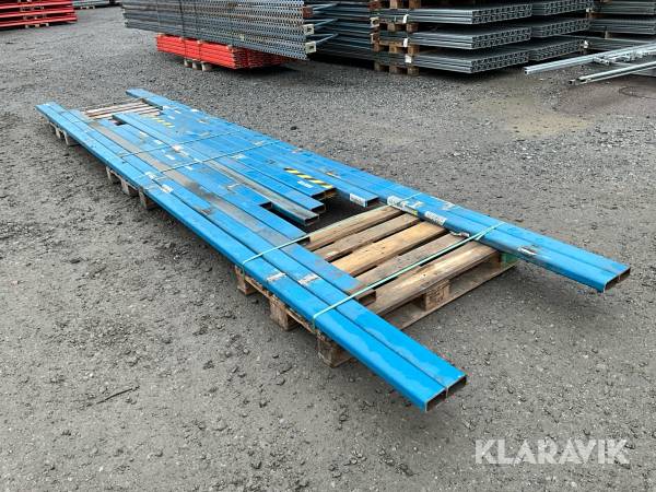 Fyrkantsrör 12st 2,6-6meter