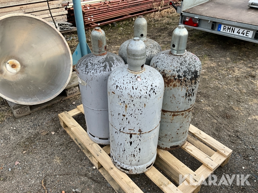 Tomma gasoltuber P19 4st