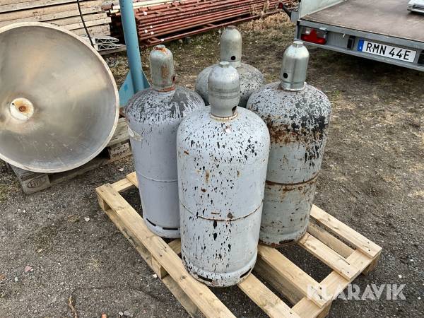 Tomma gasoltuber P19 4st