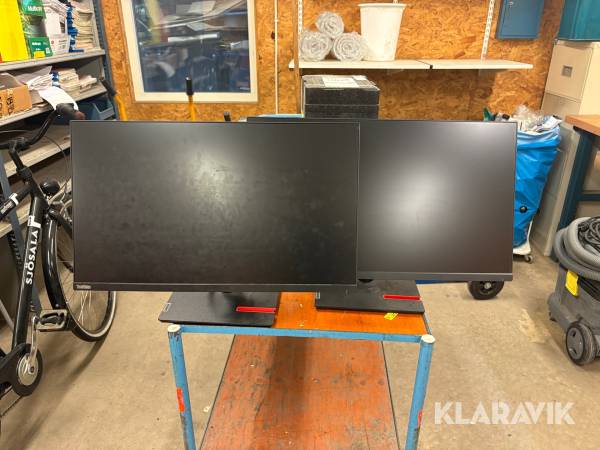 Datorskärmar Lenovo 24 tum 2st