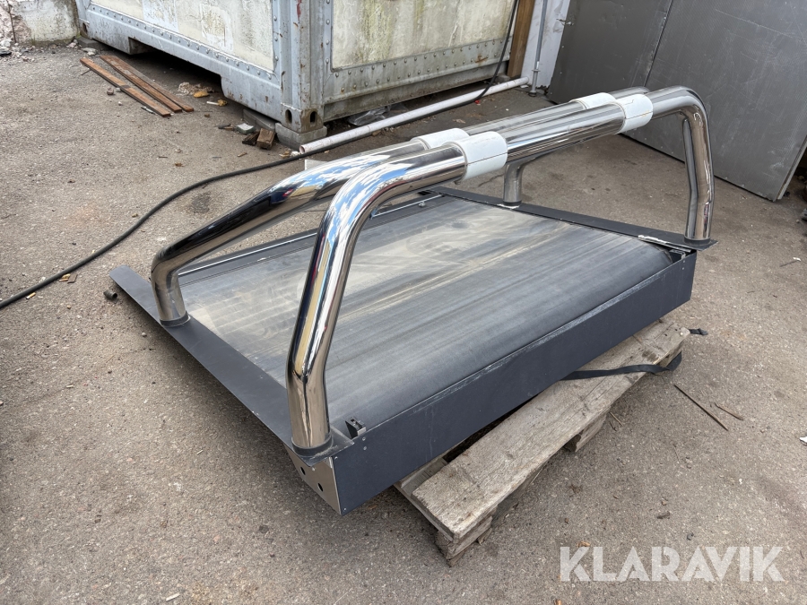 Rolltop flakkåpa med läderjalusi Volkswagen Amarok