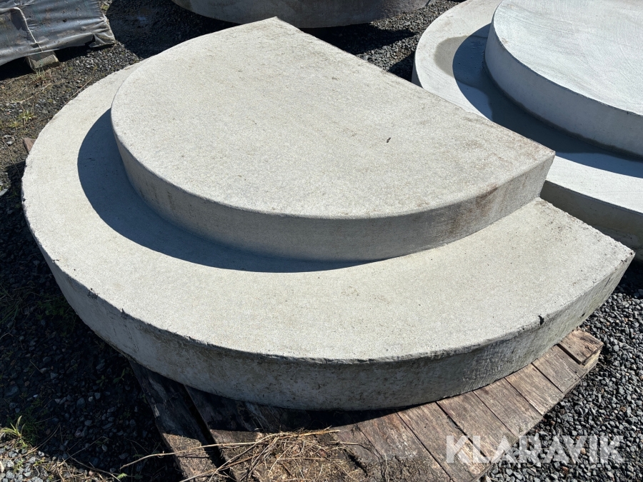 Betongtrappa 2-steg Starka