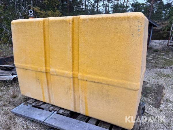 Vattentank glasfiber 1800 L