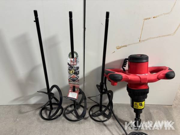 Betongvisp RUBI Rubmix 16 professional ergomax med tre vispar