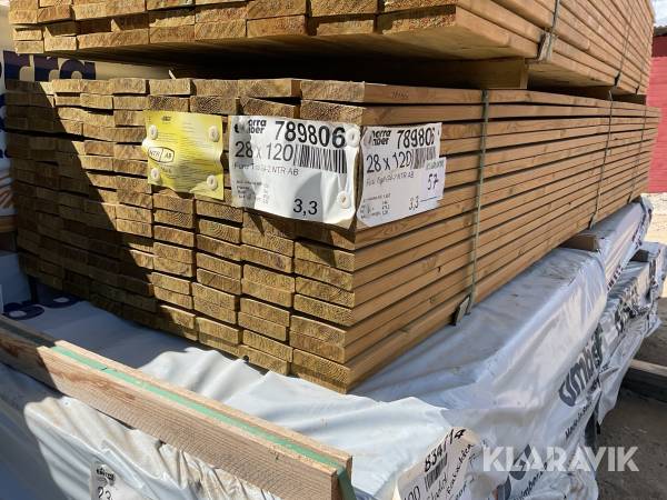 Trall G4-2 28x120 / 1,597m3 Impregnerat
