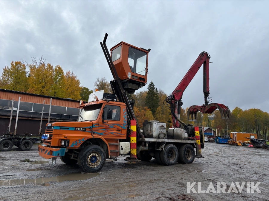 Separatlastare/ motorredskap Scania 113h