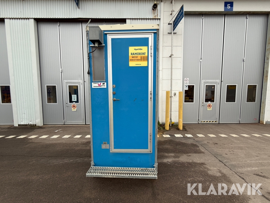 WC-modul Arbetsvagnar WCS1