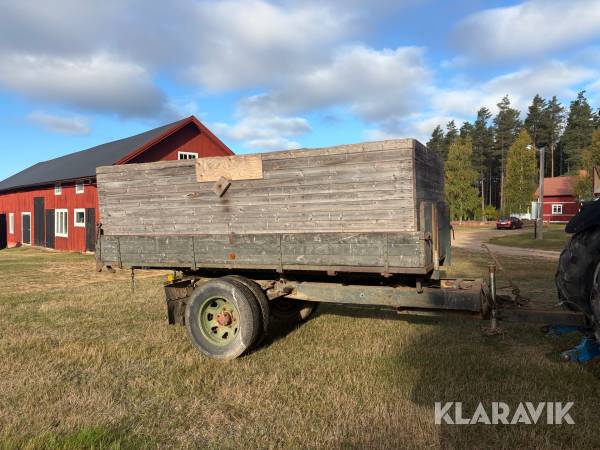 Traktorvagn med tipp
