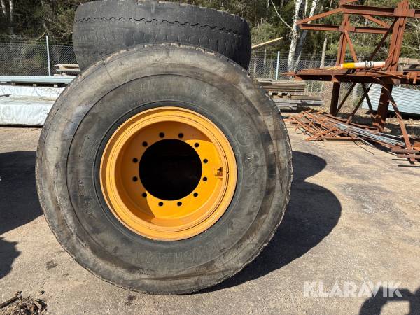 Fälgar 4st till entreprenaddäck Ljungby