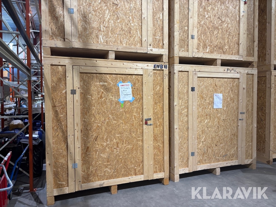 Magsinlådor 10m3 35st