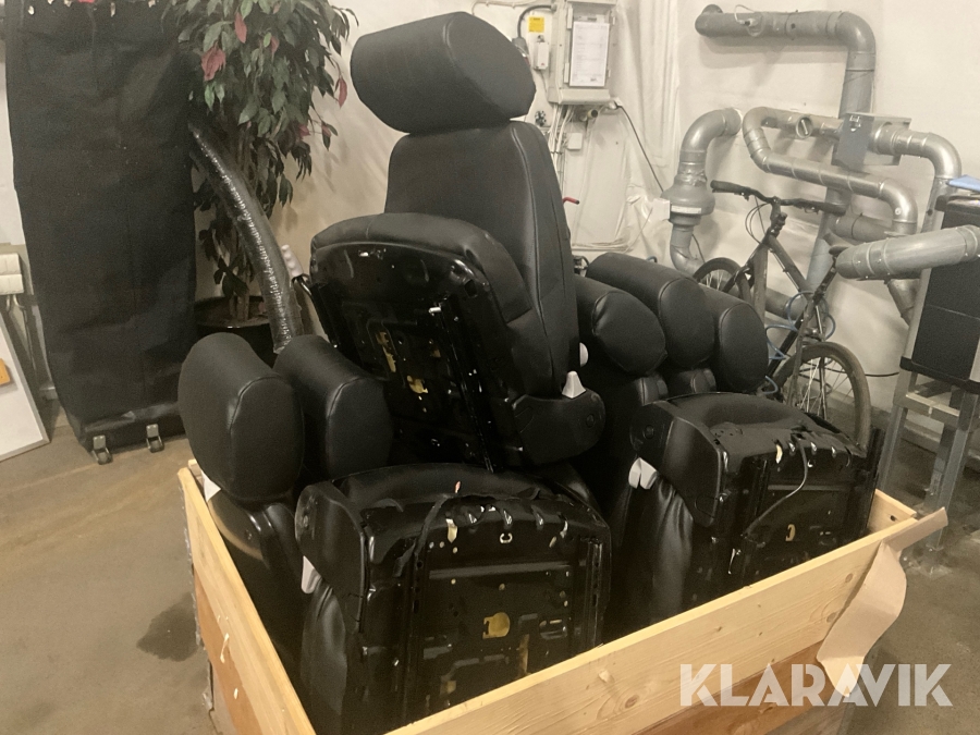 Säten till lastbil, släckbil Grammer 8st