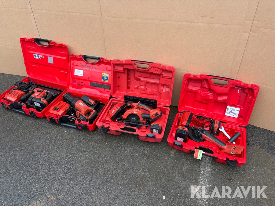 Handverktyg Hilti 4 st