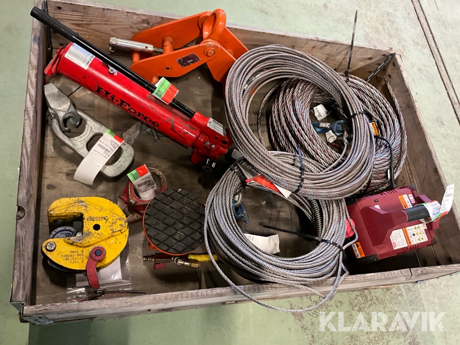 Div Lyftutrustning 9 delar