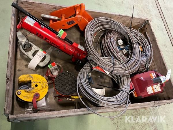 Div Lyftutrustning 9 delar