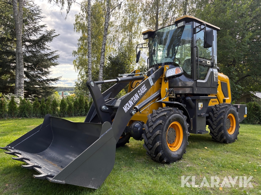 Hjullastare Mountain raise MR928 med redskap