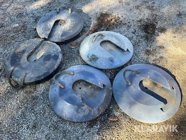 Stödbensplattor 5st