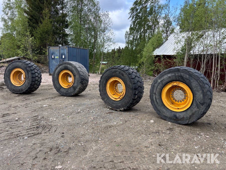 Entreprenaddäck Michelin & Hilo 650/65R25 4 st