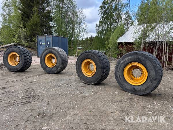 Entreprenaddäck Michelin & Hilo 650/65R25 4 st