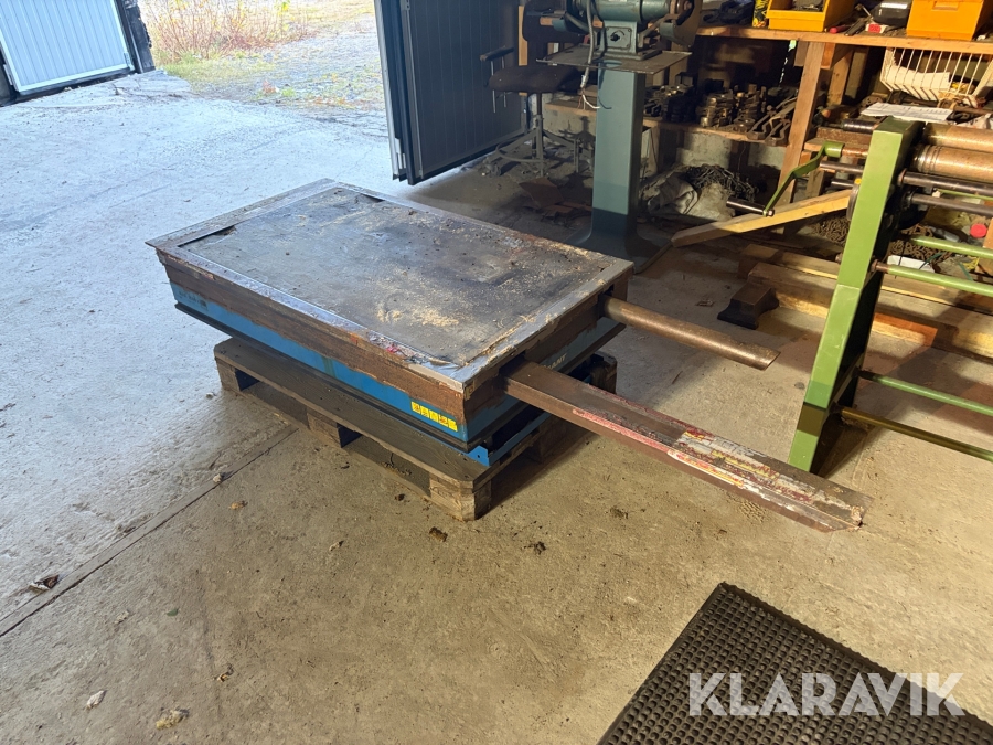 Lyftbord/Plåtslagarbord Gigant 2000kg Elektriskt
