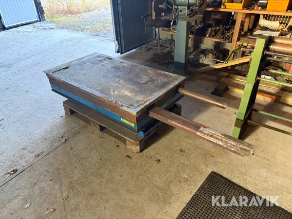 Lyftbord/Plåtslagarbord Gigant 2000kg Elektriskt