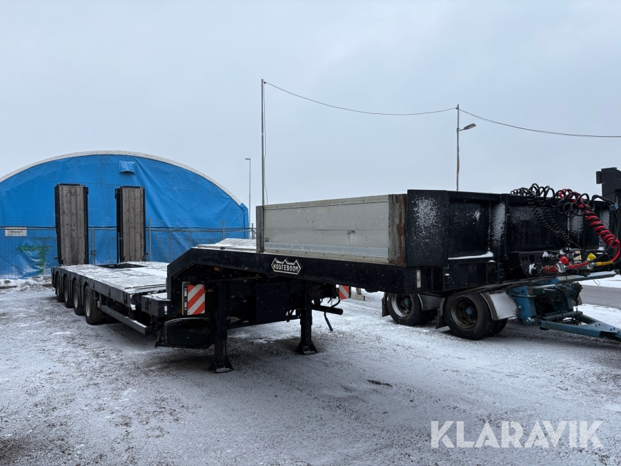 Maskintrailer Noteboom OSD-73-04-V