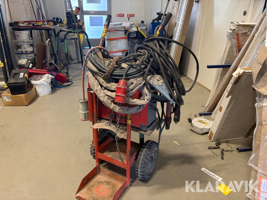 TIG - svets Kemppi Master 2200 med vagn