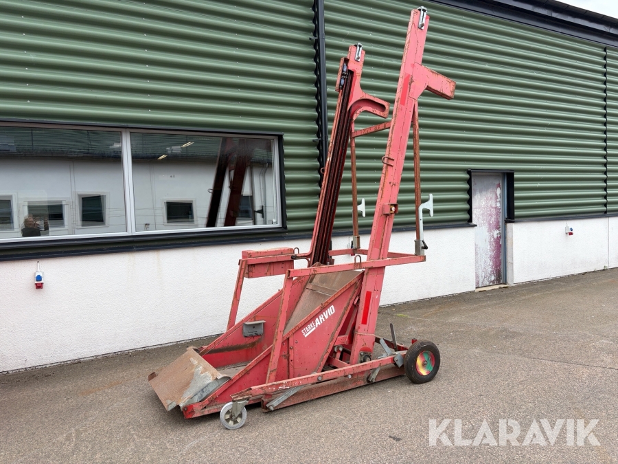 Sop-/avfallstömmare Starke Arvid Industritömmare (eldriven)