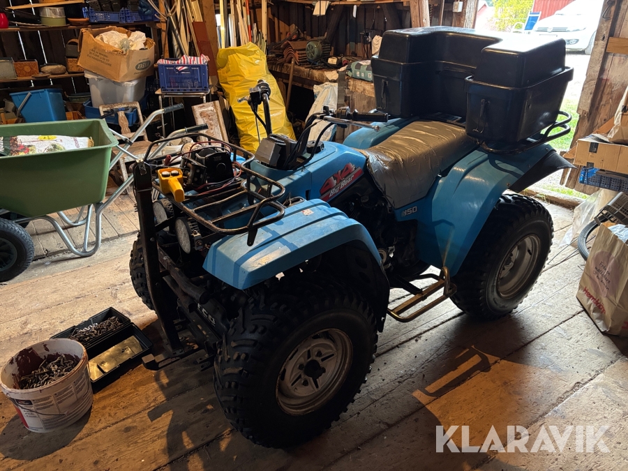 ATV Yamaha YFM350FW med plog