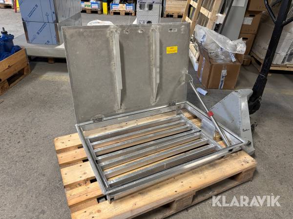 Aluminiumlucka Abat 780x490 mm