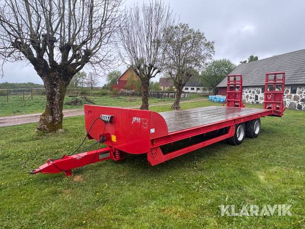 Maskinsläp JPM Tandem Loader