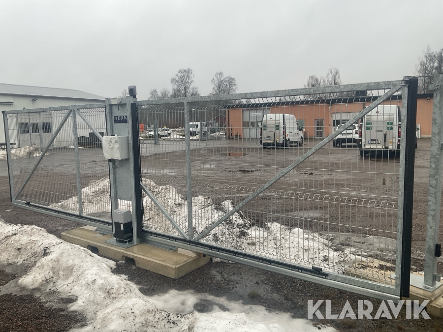 Skjutgrind infobrick 6m