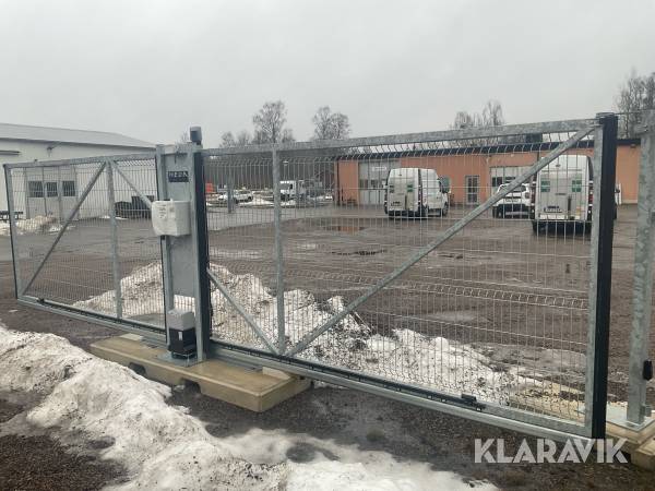 Skjutgrind infobrick 6m