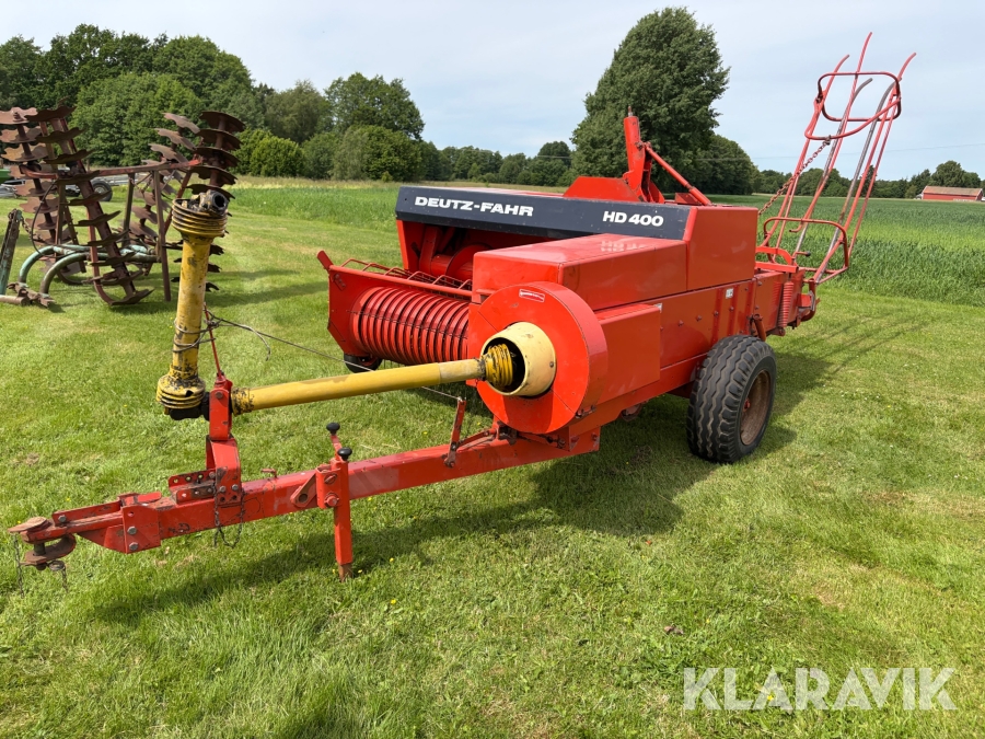 Hårdpress Deutz-Fahr HD400
