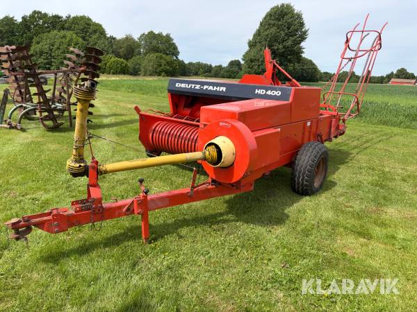 Hårdpress Deutz-Fahr HD400