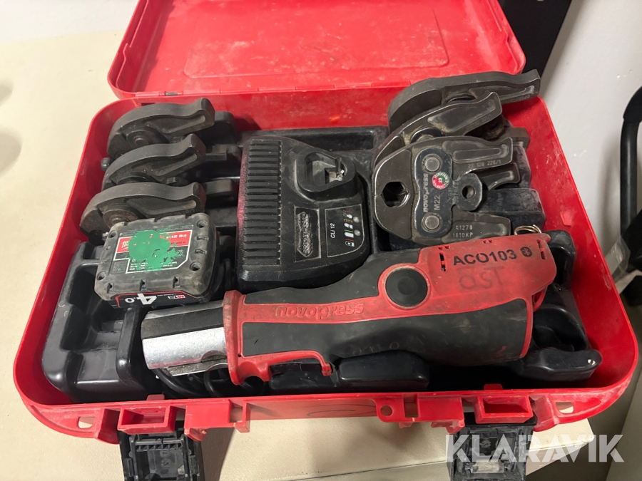 Pressverktyg NovoPress ACO103 med M-käftar