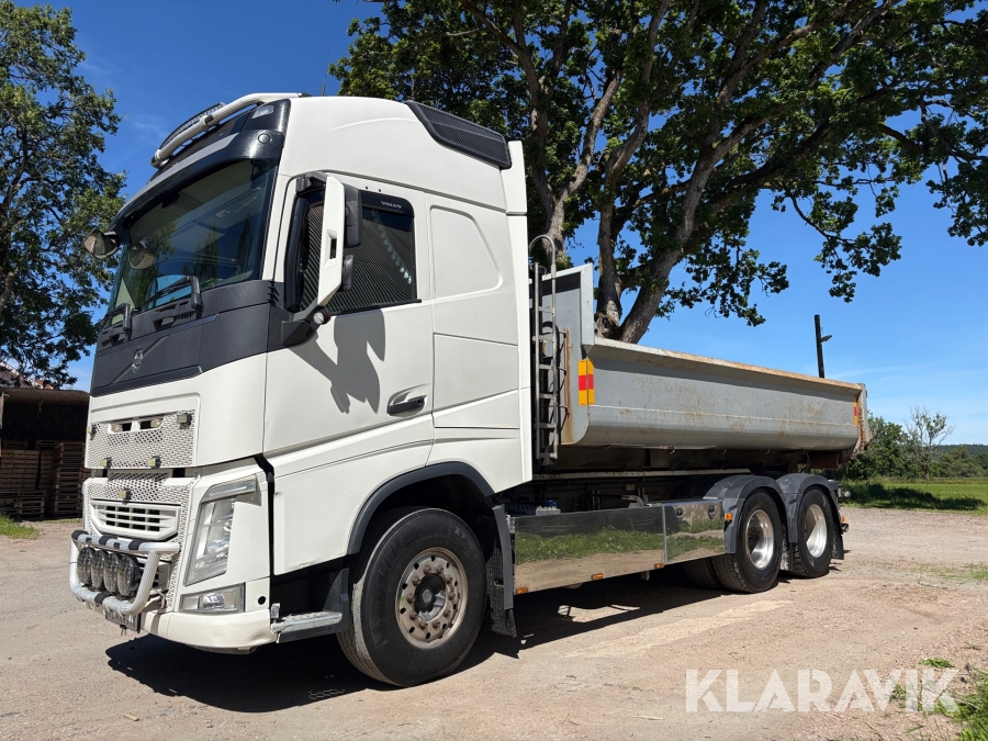 Lastväxlare Volvo 460 med flak
