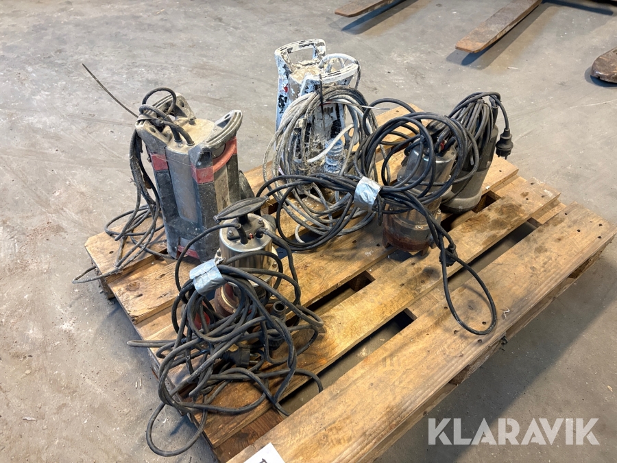 Dränkbara pumpar 5st