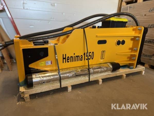 Hydraulhammare Henima 1550 S70 Ny med garanti