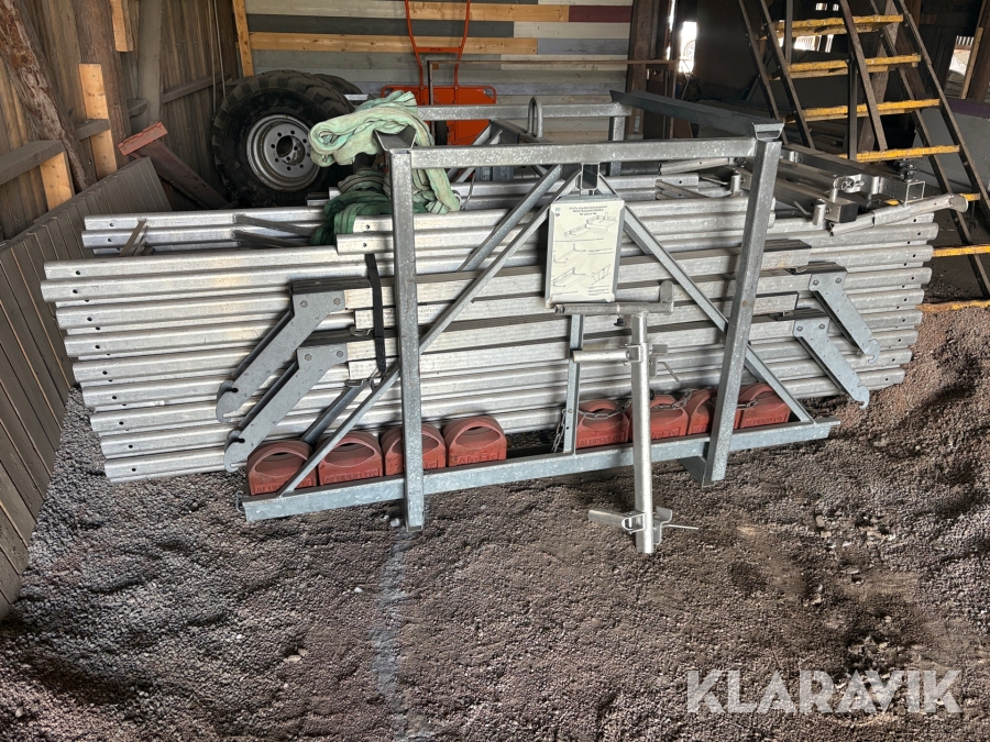 Byggställning AluFix Skyddsräckessystem för plana tak