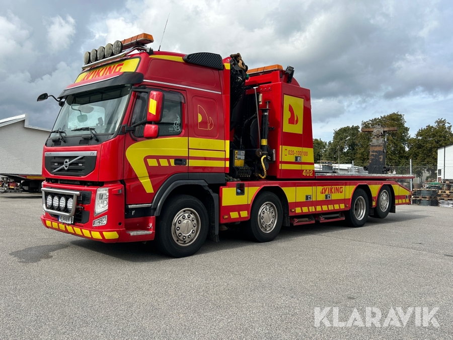 Bärgningsbil Volvo FM med bärgningsutrustning