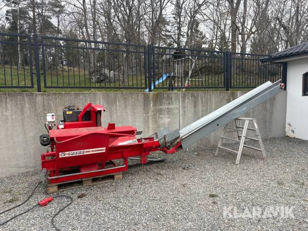 Vedmaskin Hakki 600 Combi