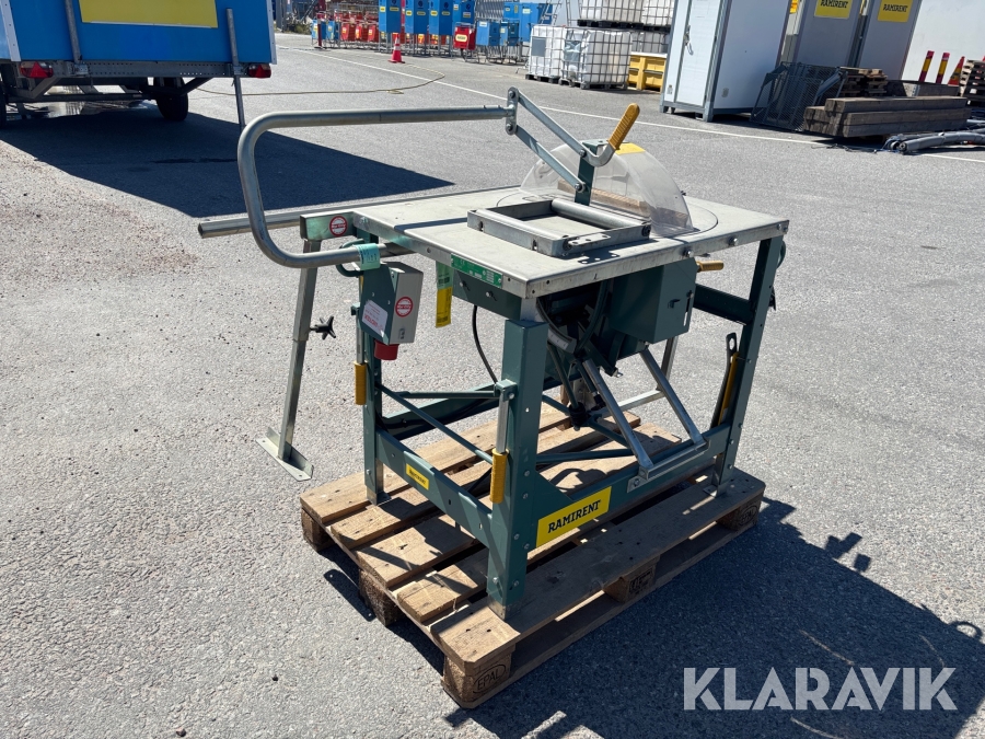 Byggsåg Gjerde 1603 med bord