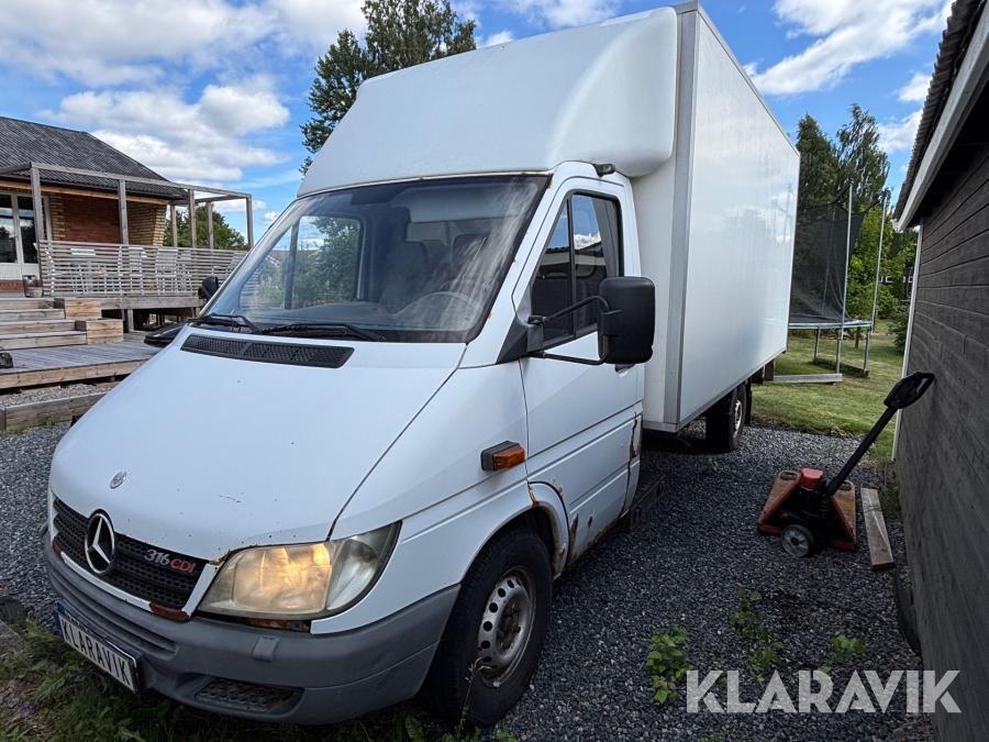 Lätt lastbil Mercedes-Benz 316 CDI