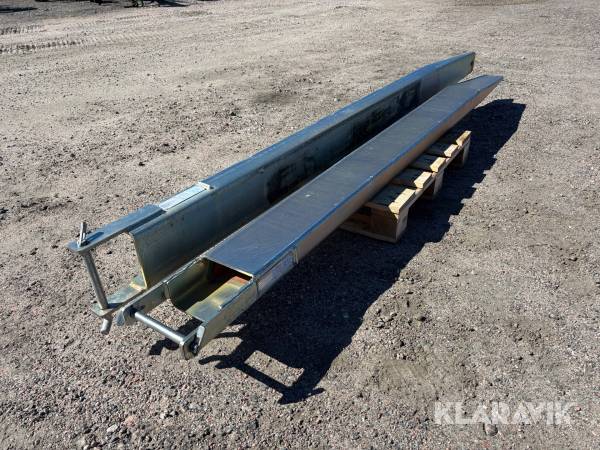 Förlängningsgafflar SE galvade 8-ton